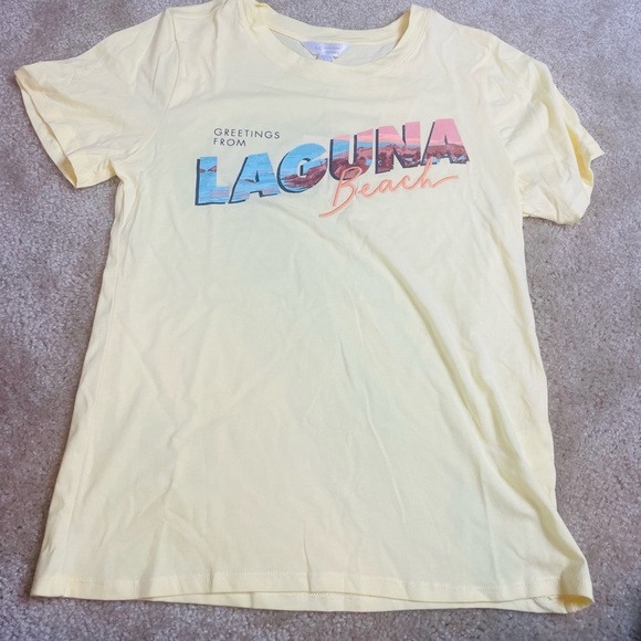 LC Lauren Conrad Graphic Tee “ Laguna Beach “ - Picture 2 of 3